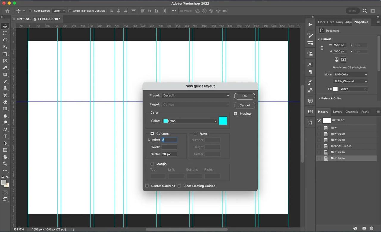 How to create Grids and Guides using Photoshop – LensWisdom